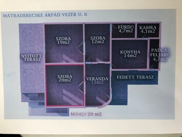 Eladó ház Mátraderecske 90 nm