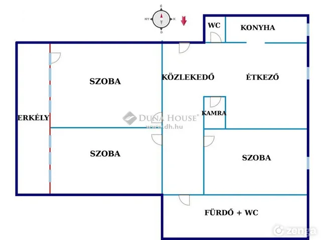 Eladó lakás Balatonfüred, Balatonarács 80 nm