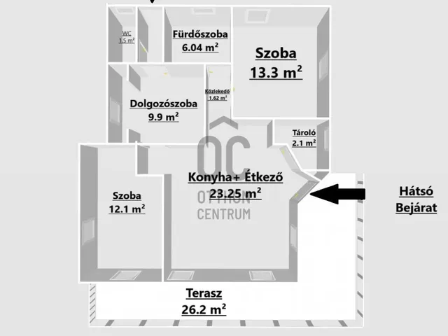 Eladó ház Galgahévíz 79 nm
