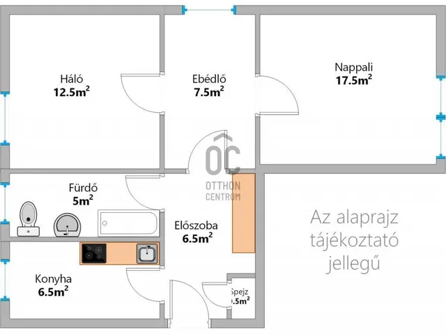 Eladó lakás Budapest X. kerület, Óhegy 56 nm