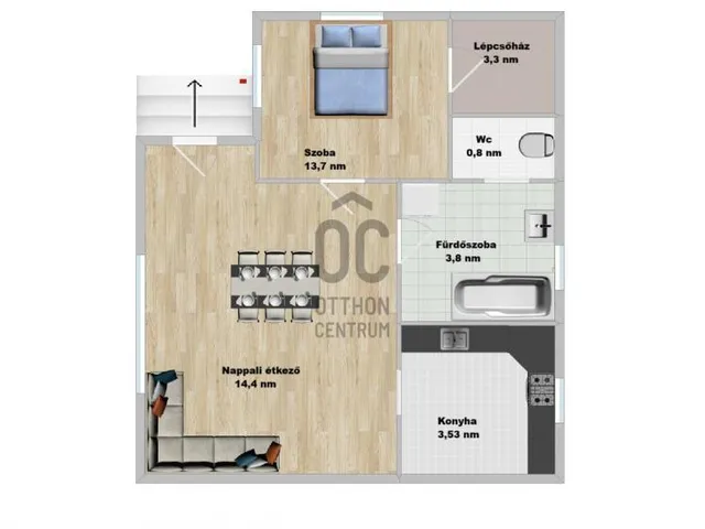 Eladó üdülő és hétvégi ház Szigetszentmiklós 72 nm