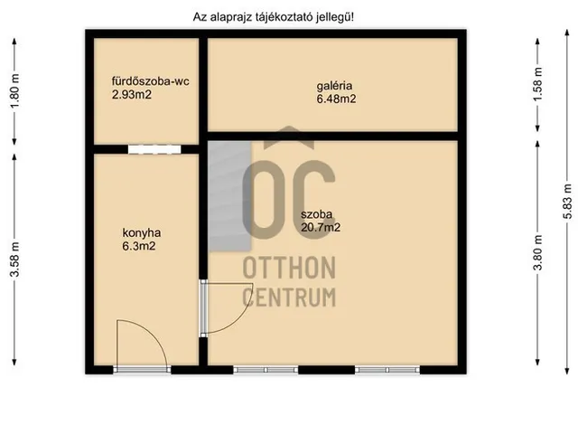 Eladó lakás Budapest VI. kerület 30 nm