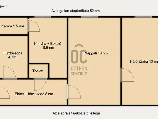 Eladó lakás Budapest XIV. kerület, Nagyzugló 52 nm