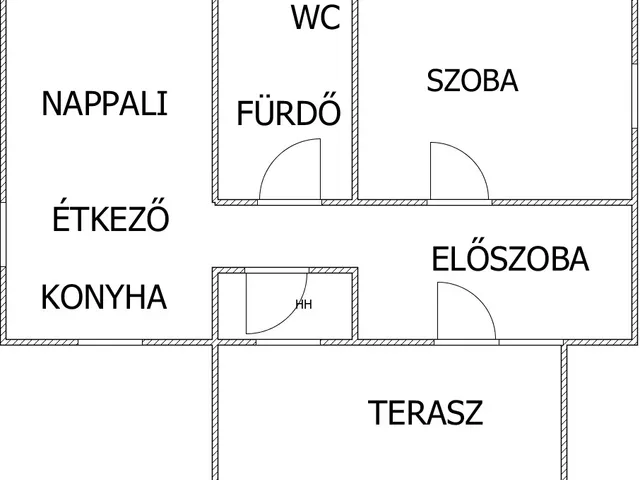 Eladó ház Hetényegyháza 52 nm