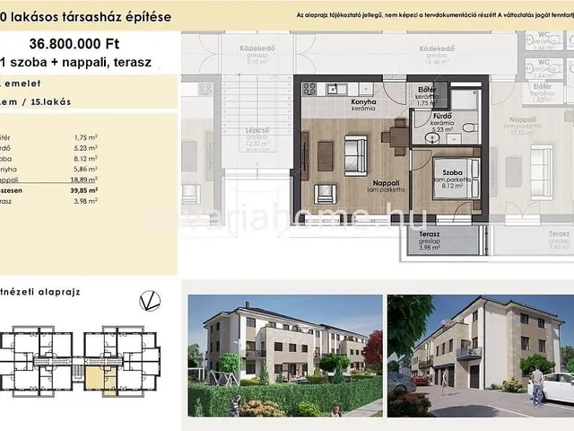 Eladó lakás Szombathely 40 nm