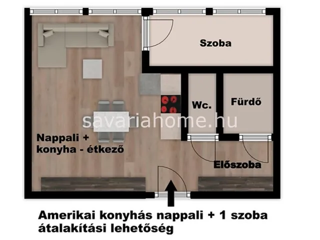 Eladó lakás Szombathely, Derkovits-lakótelep 44 nm