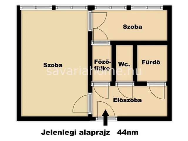 Eladó lakás Szombathely, Derkovits-lakótelep 44 nm