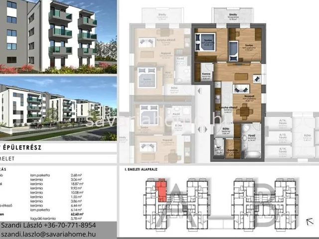 Eladó lakás Szombathely 62 nm