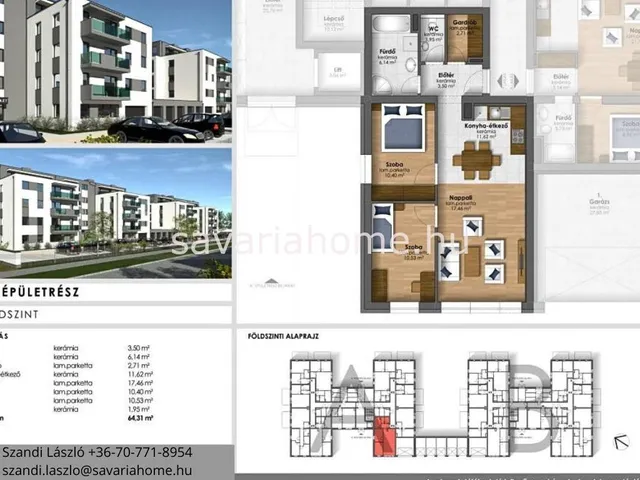 Eladó lakás Szombathely 64 nm