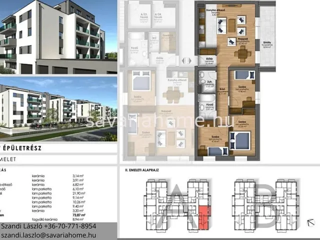 Eladó lakás Szombathely 74 nm