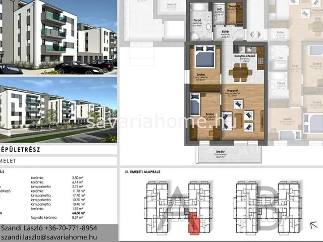 Eladó lakás Szombathely 65 nm