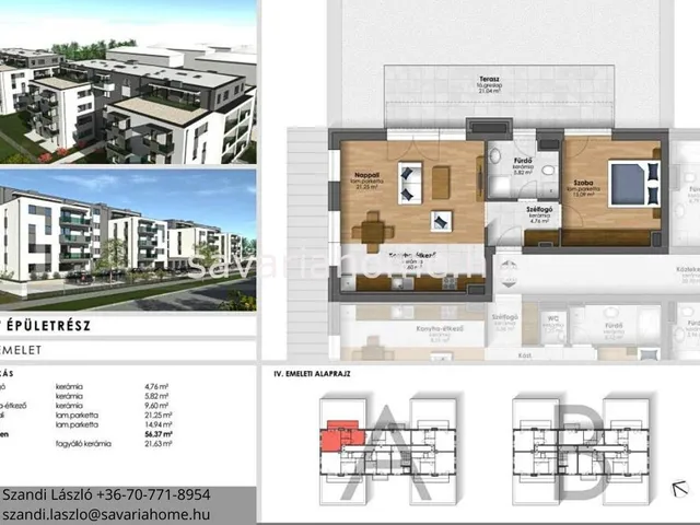 Eladó lakás Szombathely 56 nm