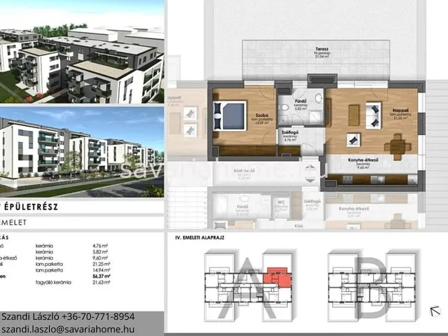 Eladó lakás Szombathely 56 nm