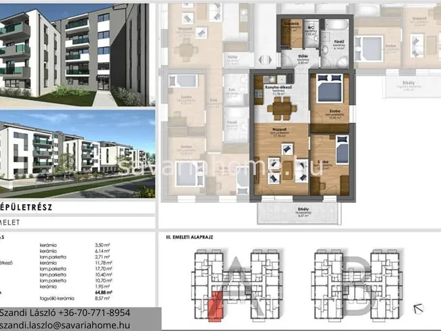 Eladó lakás Szombathely 65 nm