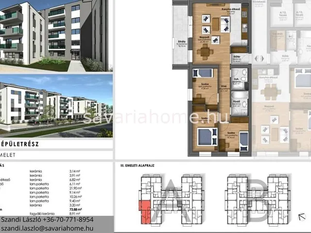 Eladó lakás Szombathely 74 nm