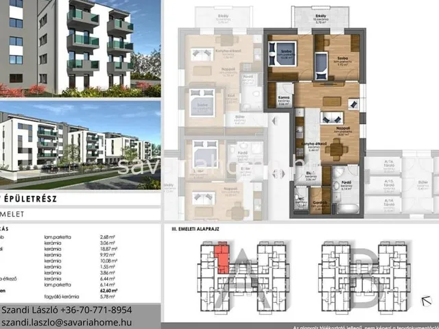 Eladó lakás Szombathely 62 nm