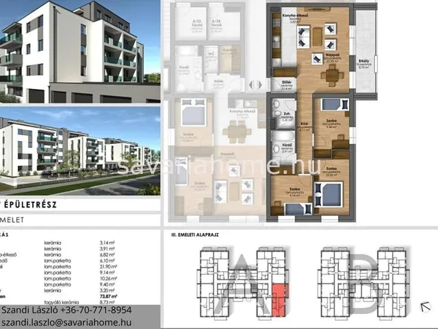 Eladó lakás Szombathely 74 nm