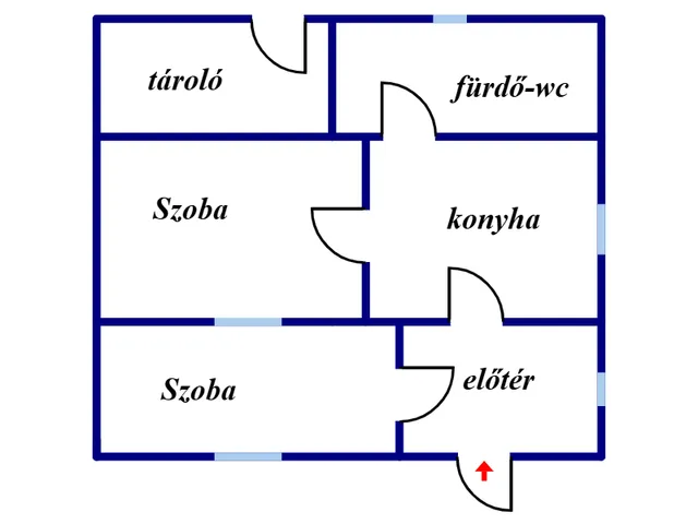 Eladó ház Pécs, Zsebedomb 45 nm