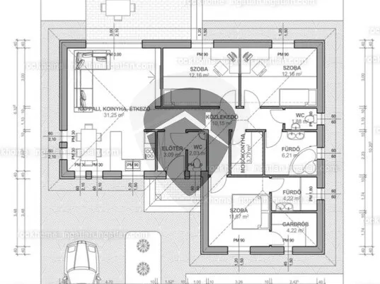 Eladó ház Győrzámoly 100 nm