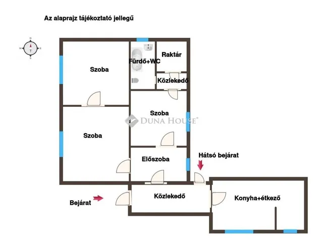 Eladó ház Mindszent 84 nm