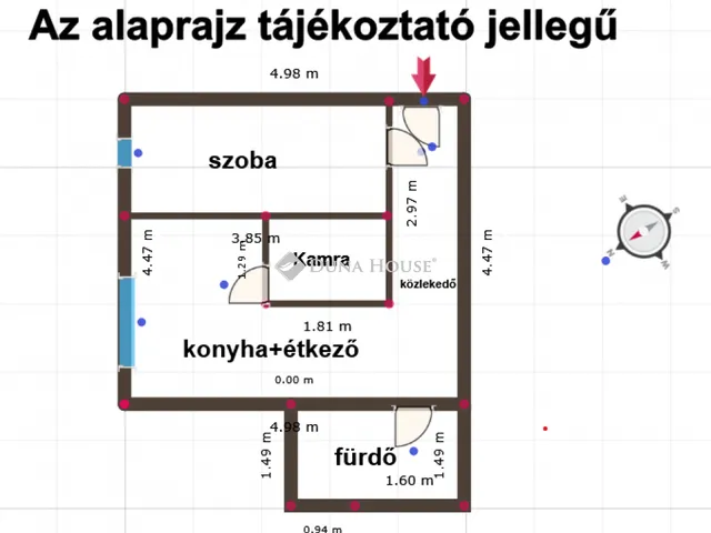 Eladó lakás Szeged, Rókus 49 nm