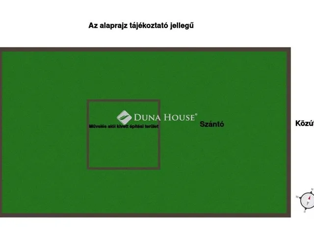Eladó telek Mórahalom 2057 nm