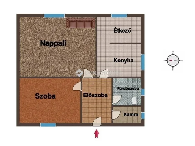 Eladó ház Tiszasziget 65 nm