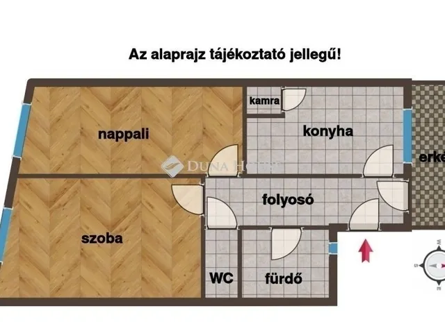 Eladó lakás Szeged, Északi városrész 60 nm