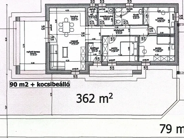 Eladó ház Nyíregyháza, Kertváros 90 nm