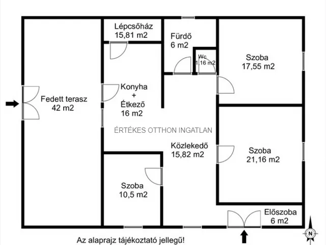 Eladó ház Nyíregyháza, Oros 110 nm