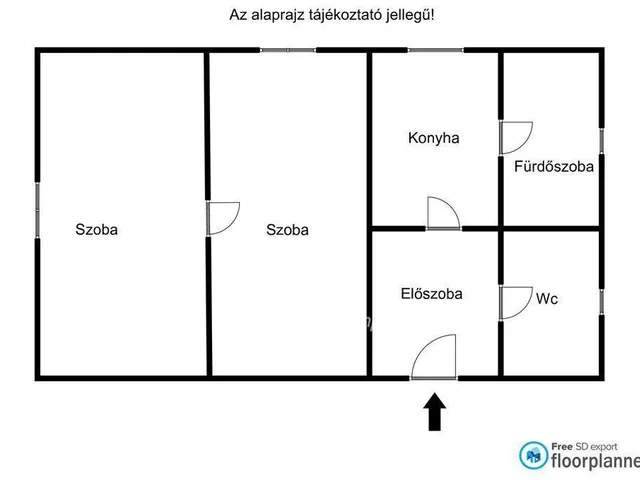 Eladó lakás Budapest XIX. kerület 45 nm