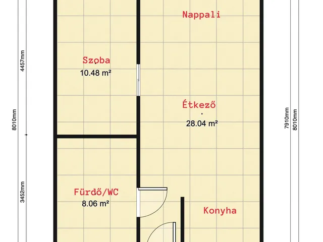Eladó lakás Budapest XXII. kerület, Budatétény 45 nm