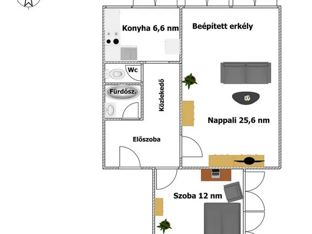 Eladó lakás Gödöllő 57 nm