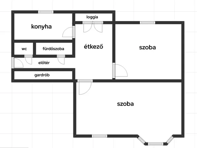 Eladó lakás Budapest XVIII. kerület, Gloriett-telep 60 nm