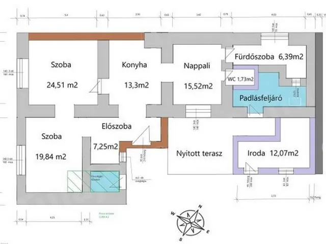 Eladó ház Vácszentlászló 90 nm