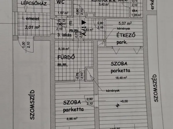 Eladó lakás Dorog 52 nm