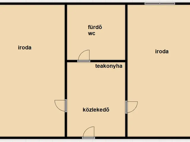 Eladó kereskedelmi és ipari ingatlan Kecskemét, Belváros, Klapka 33 nm