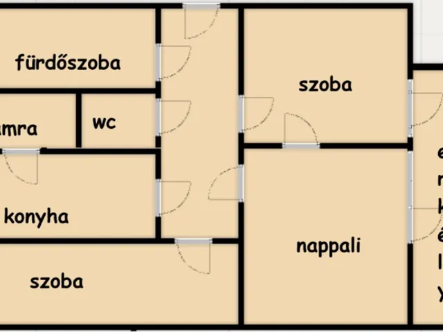 Eladó lakás Nagykőrös, Tabán 55 nm