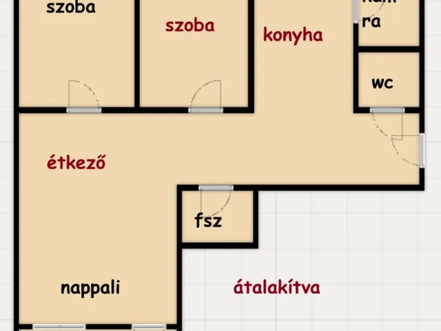 Eladó lakás Kecskemét, Belváros 92 nm