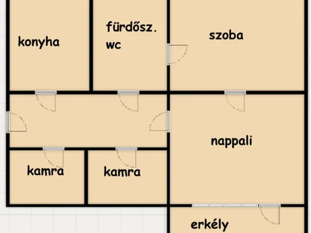 Eladó lakás Kecskemét, Belváros, Rávágy tér 54 nm