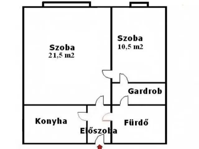 Eladó lakás Budapest XIV. kerület, Rákosfalva 46 nm