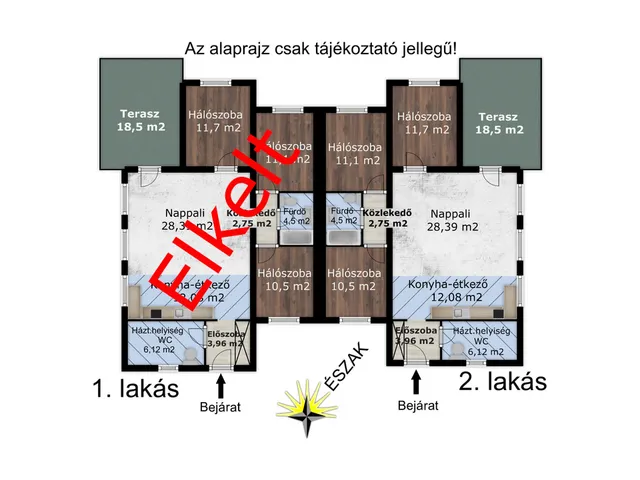 Eladó ház Hajdúsámson 92 nm