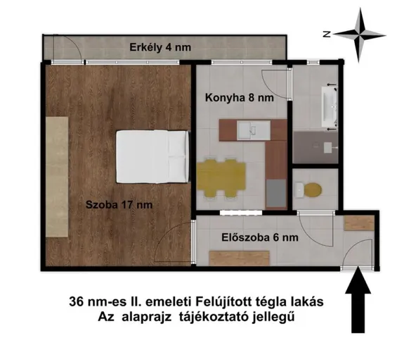 Eladó lakás Budapest X. kerület, Keresztúridűlő 36 nm