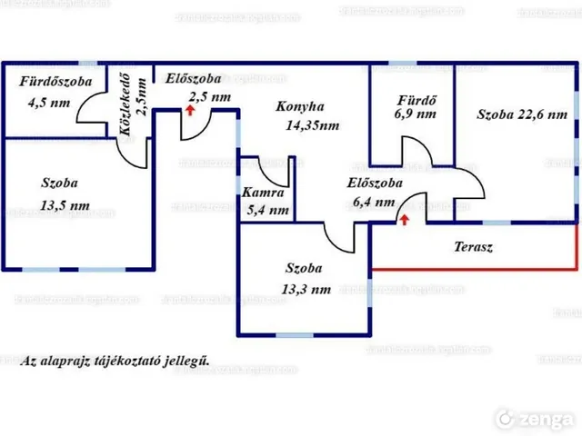 Eladó ház Újszász 94 nm