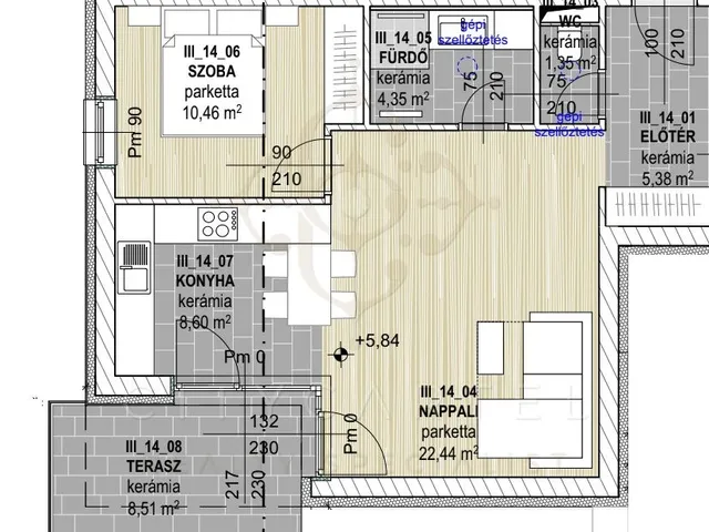 Eladó lakás Zamárdi 65 nm