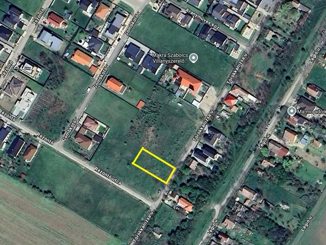Eladó telek Szeged, Újszeged 807 nm