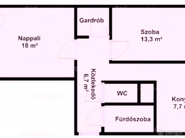 Eladó lakás Miskolc, Avas 55 nm