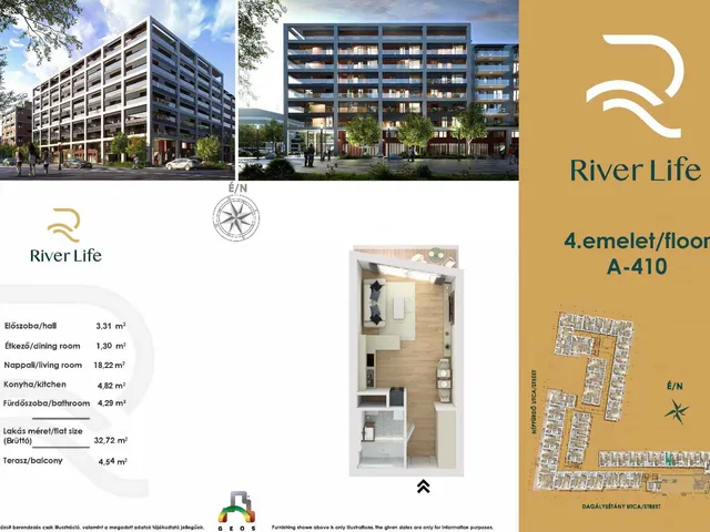 Eladó lakás Budapest XIII. kerület, Vizafogó 33 nm