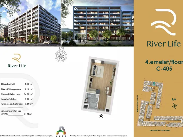 Eladó lakás Budapest XIII. kerület, Vizafogó 31 nm