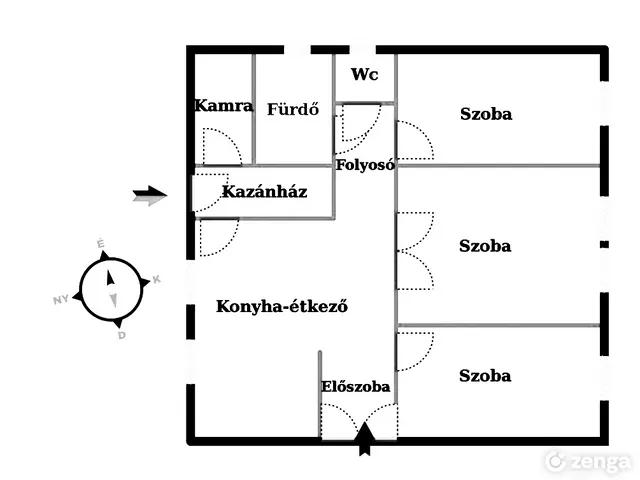 Eladó ház Kaposvár, Kaposszentjakab 100 nm